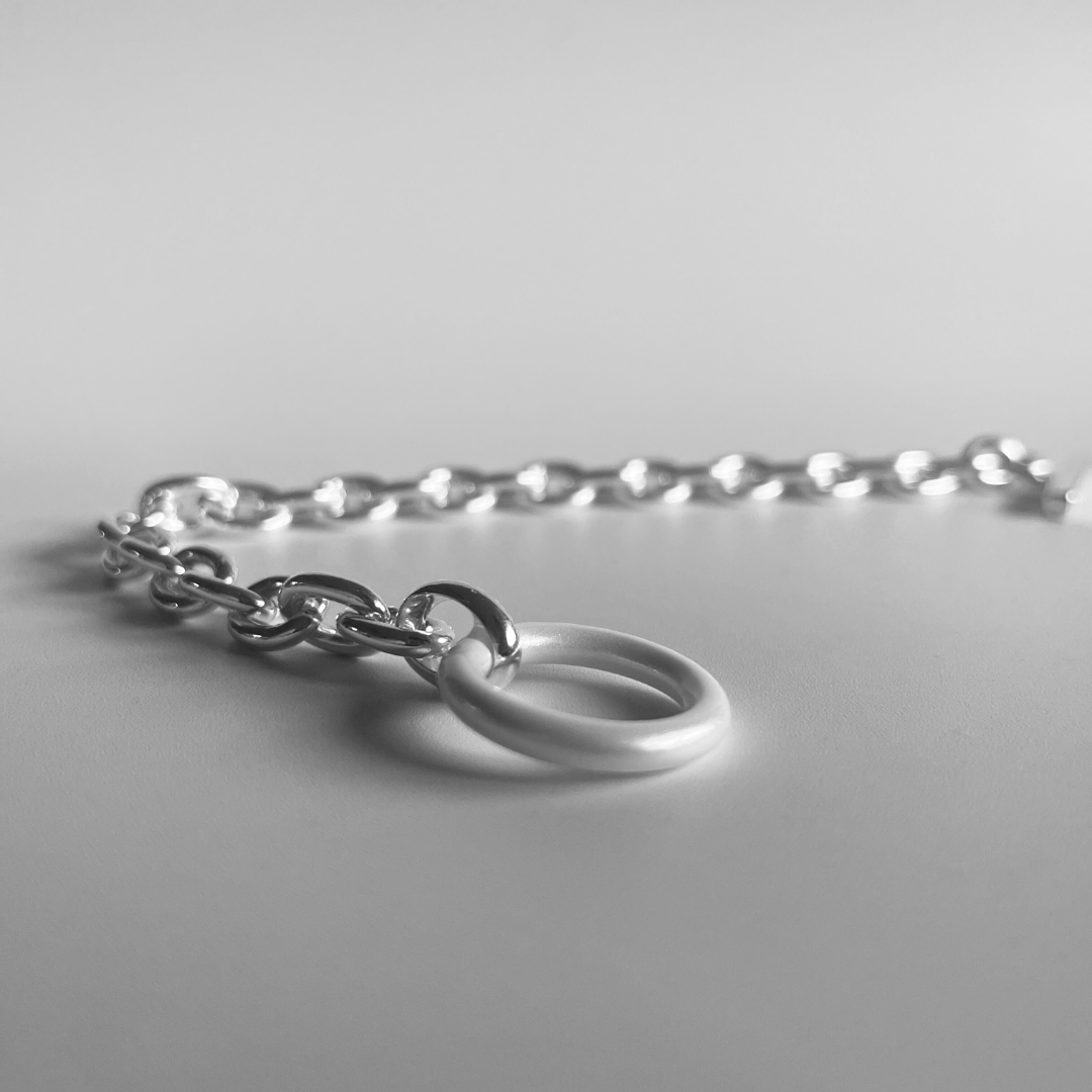 URL Bracelet White