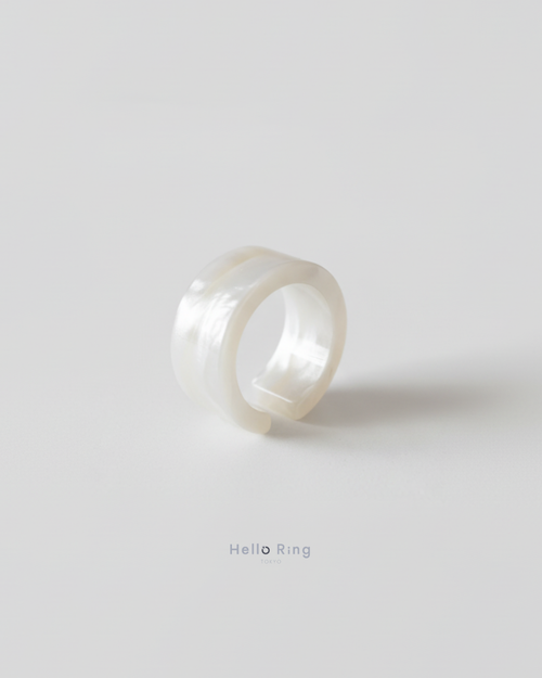 HelloRing ハローリング / White Pearl Skeleton